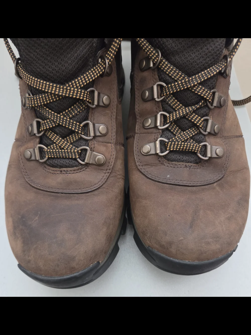 Timberland Men's Brown Leather Hiking Boots